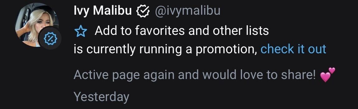 Full leaked Ivy malibu private onlyfans photo